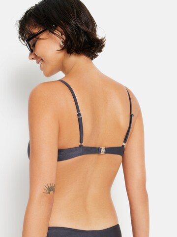 Bustino Top per bikini 'Nele' di LSCN by LASCANA in grigio: dietro