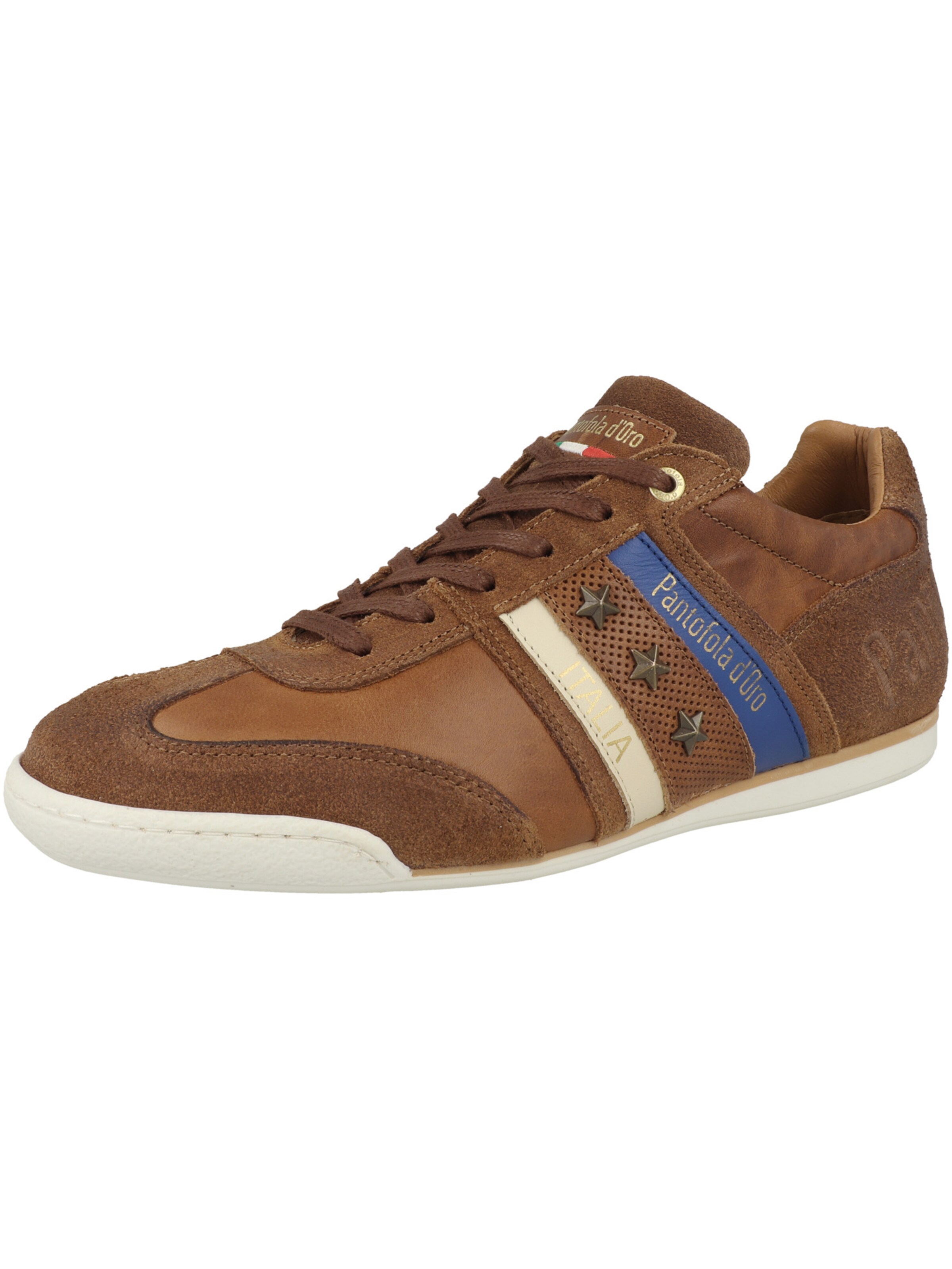 Baskets basses &#x27;Imola&#x27; PANTOFOLA D&#x27;ORO en marron : devant