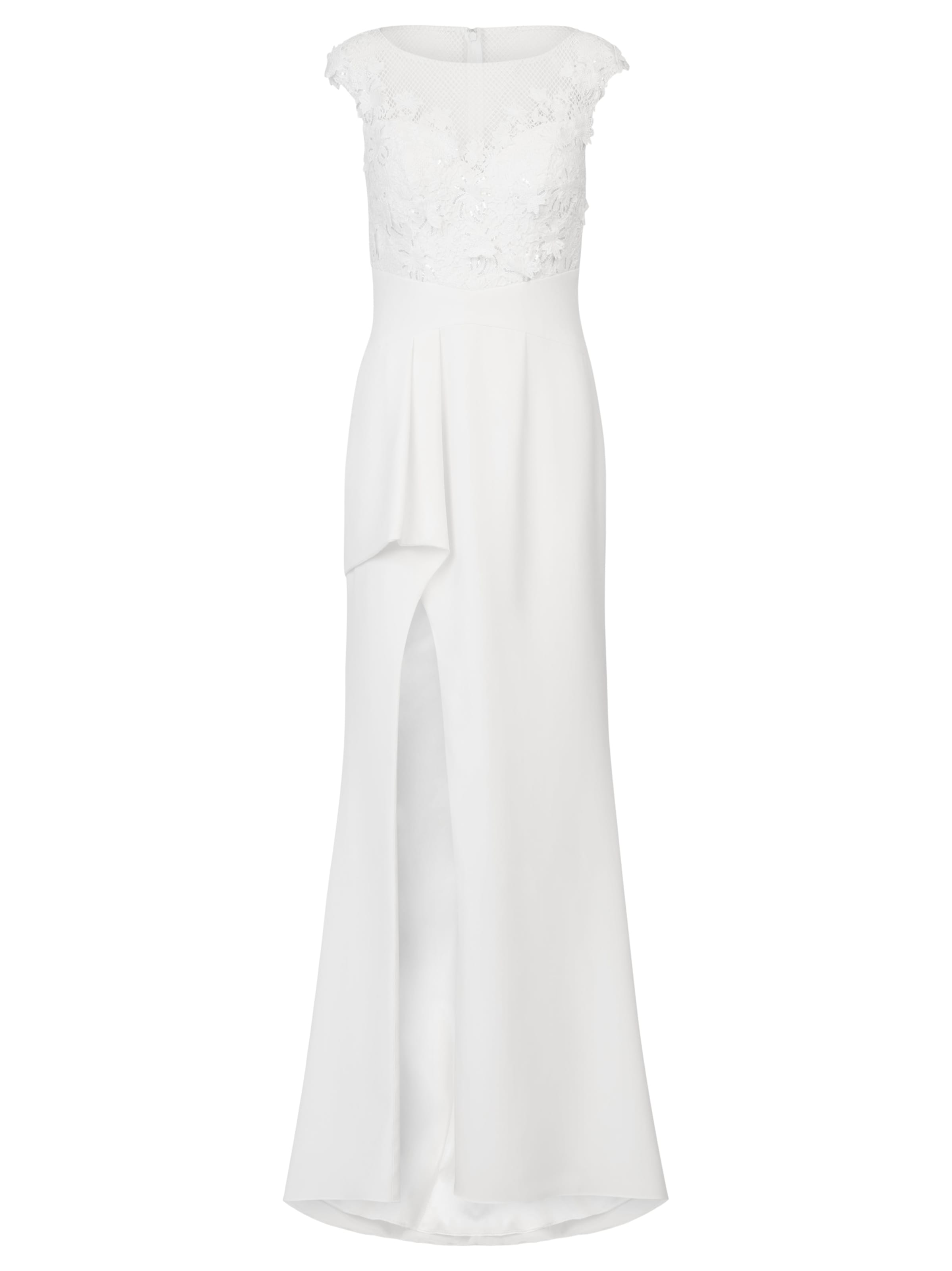 Kraimod Abendkleid in Weiß: Vorderseite