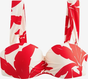 Next Bandeau Bikini zgornji del | bela barva: sprednja stran