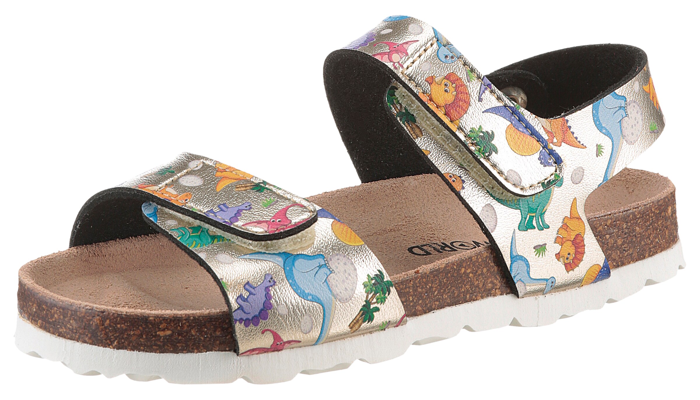 Kidsworld Sandals in Gold: front