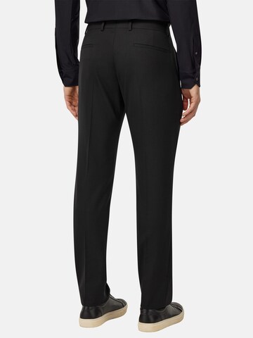 Boggi Milano Slimfit Pantalon 'B Travel' in Zwart