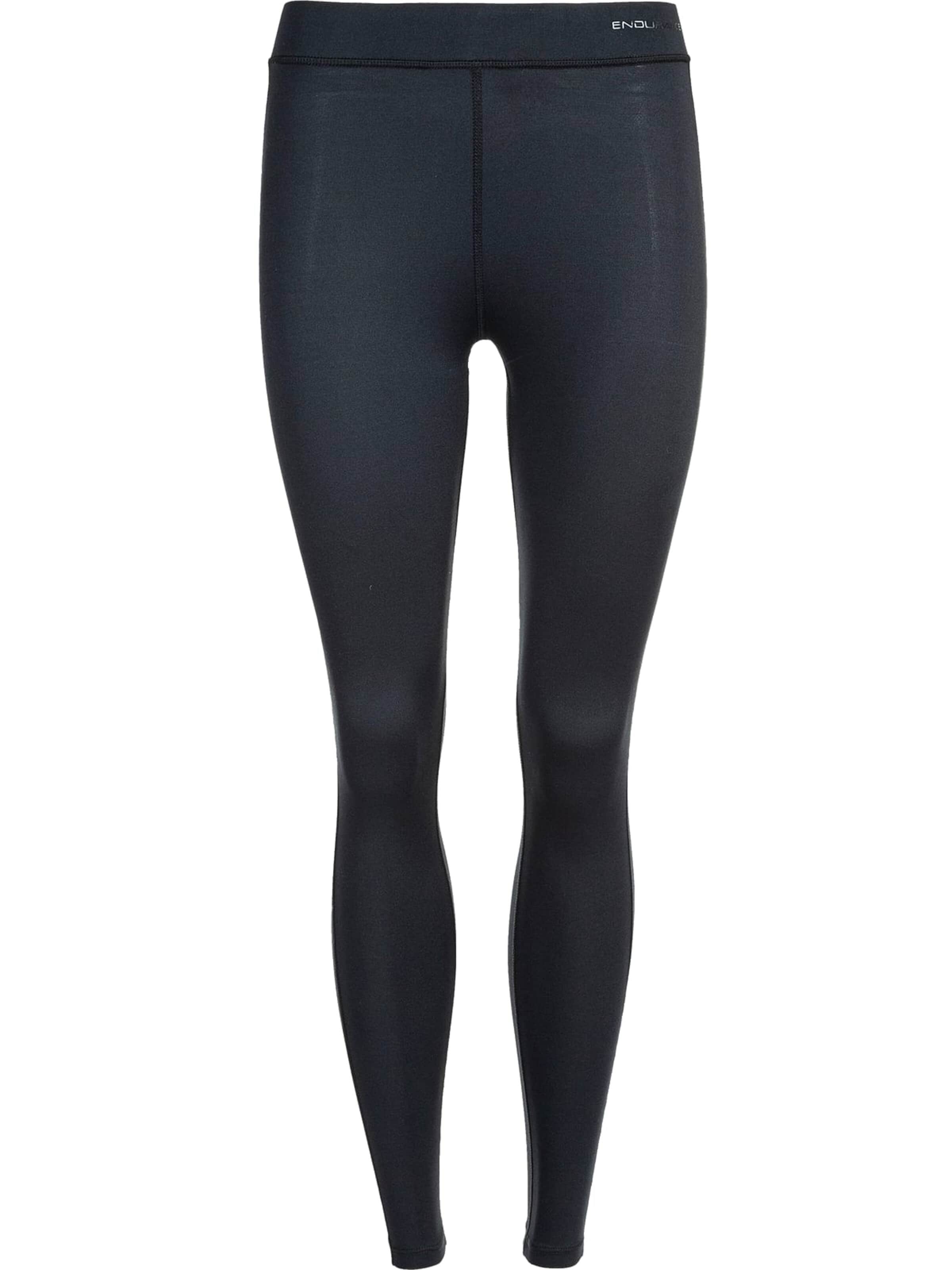 Skinny Leggings 'Lamna' ENDURANCE en noir : devant