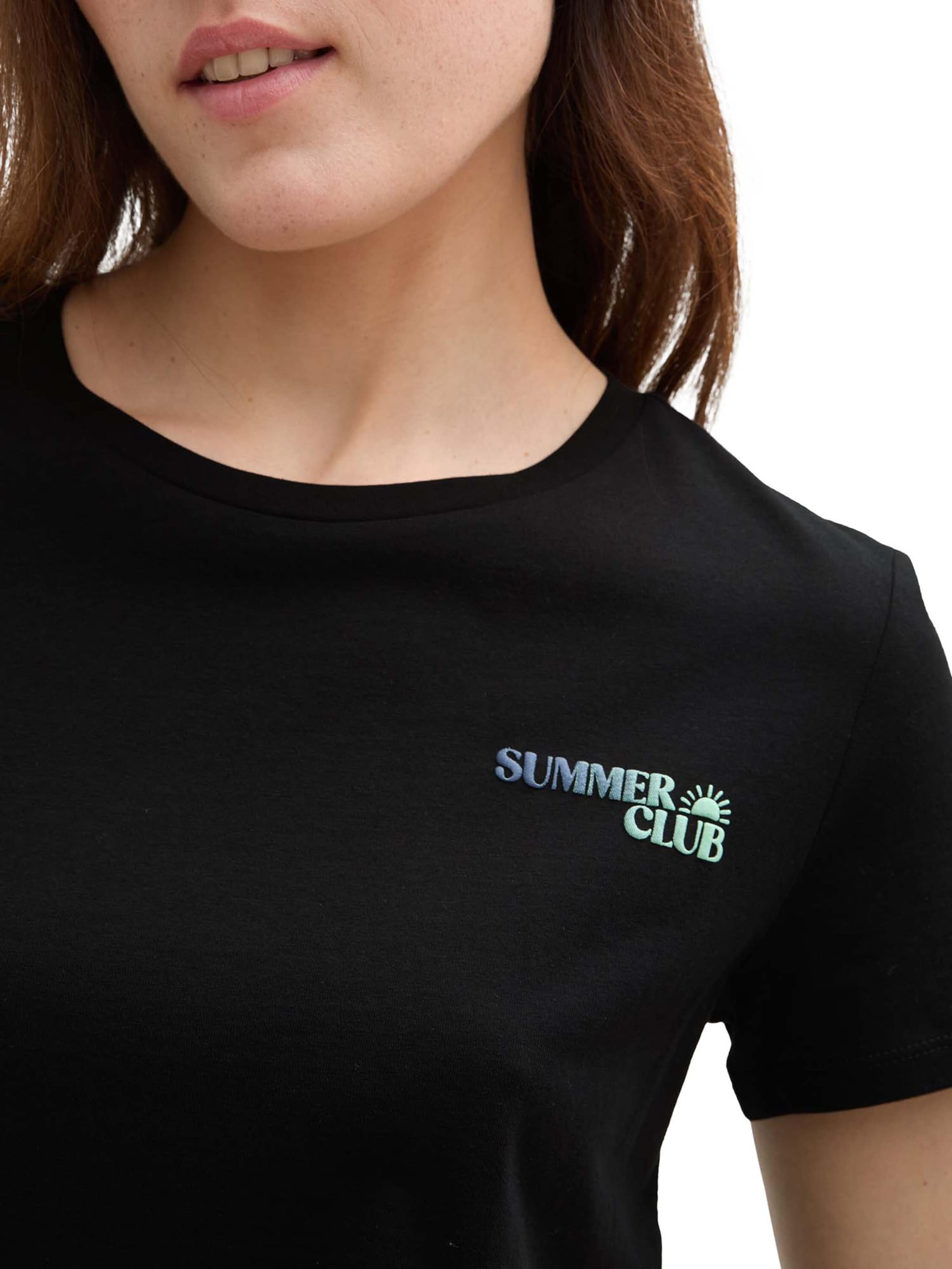 TOM TAILOR DENIM Shirt in Black