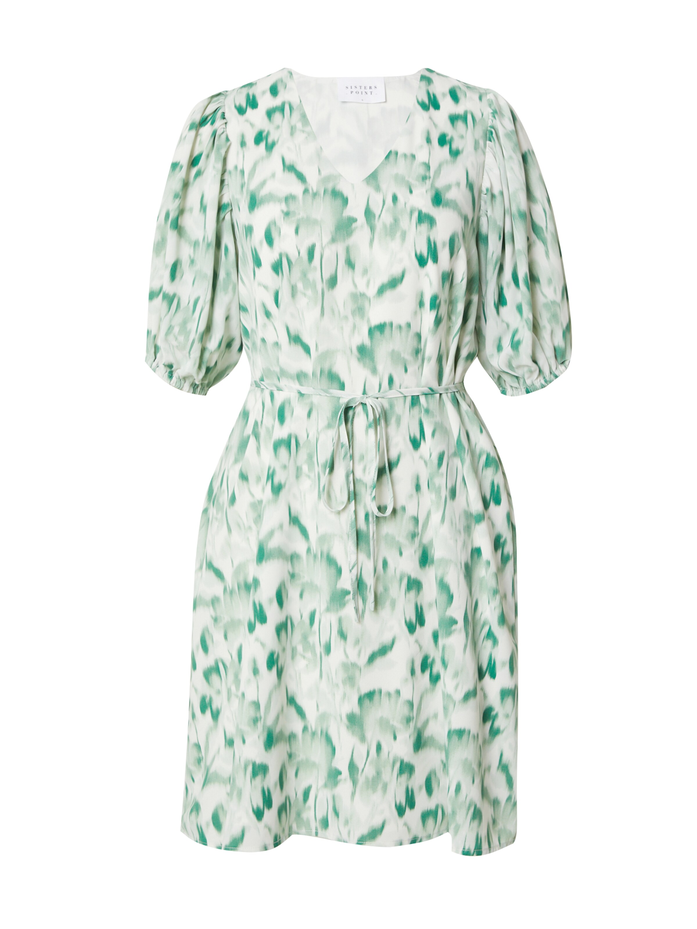 SISTERS POINT Jurk 'VENTIA-S.DR' in Groen: voorkant