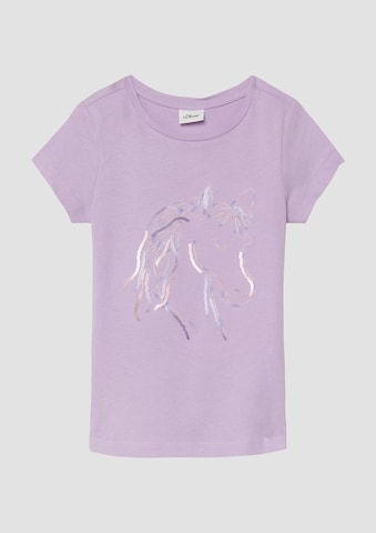 T-Shirt s.Oliver en violet