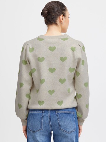 ICHI Pullover 'Brielle' in Beige