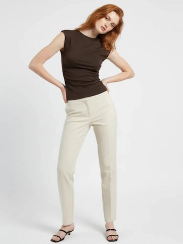No Matter What Top in Brown