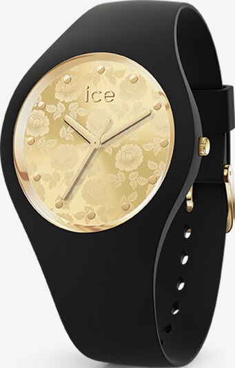 ICE WATCH Uhr in gold / schwarz, Produktansicht
