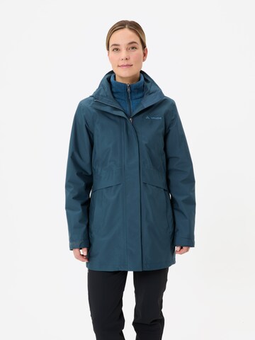 VAUDE Tussenjas 'Idris IV' in Blauw: voorkant