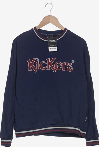 Kickers Sweatshirt & Zip-Up Hoodie in S in Blue: front