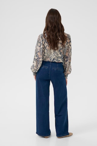 Cream Wide Leg Jeans 'CRVisti' i blå