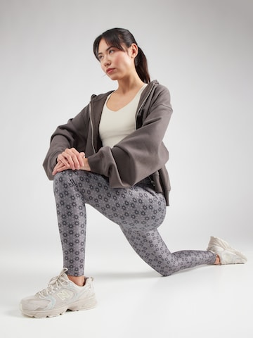 Athlecia Skinny Sports trousers 'Mist' in Grey