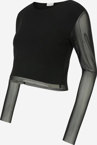 MAMALICIOUS Shirt 'ELLIS' in Black: front