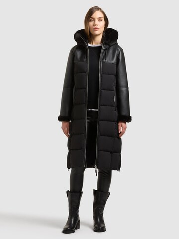khujo Wintermantel 'MIRYAM' in Zwart