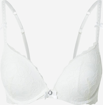 Hunkemöller T-shirt Bra 'Maya' in White: front