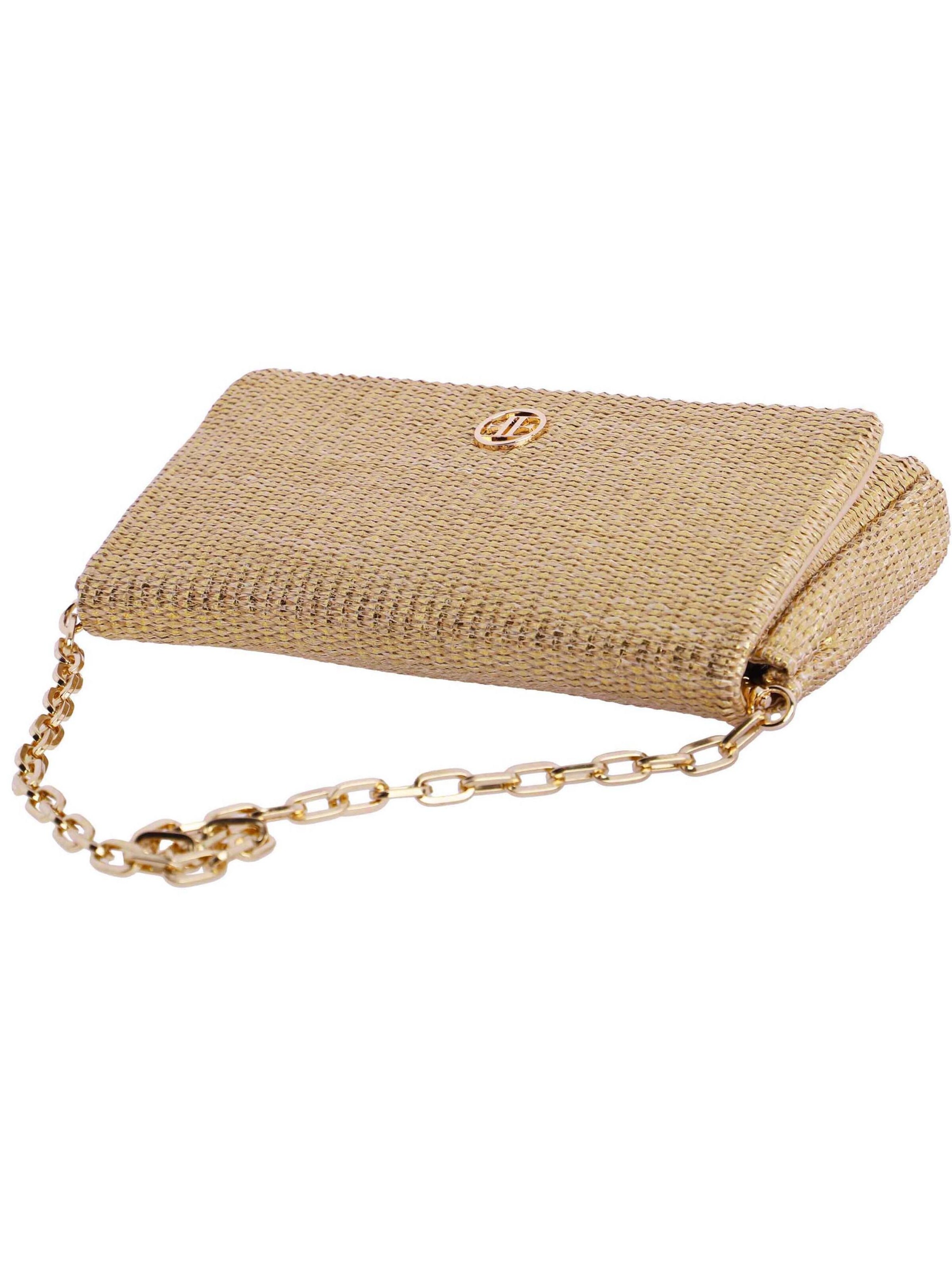 eferri - Bolso de hombro en oro