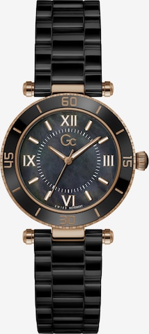 Gc Analog Watch 'Muse ' in Black: front