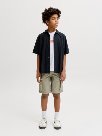 Jack & Jones Junior - Camiseta 'JCOFUSION' en blanco