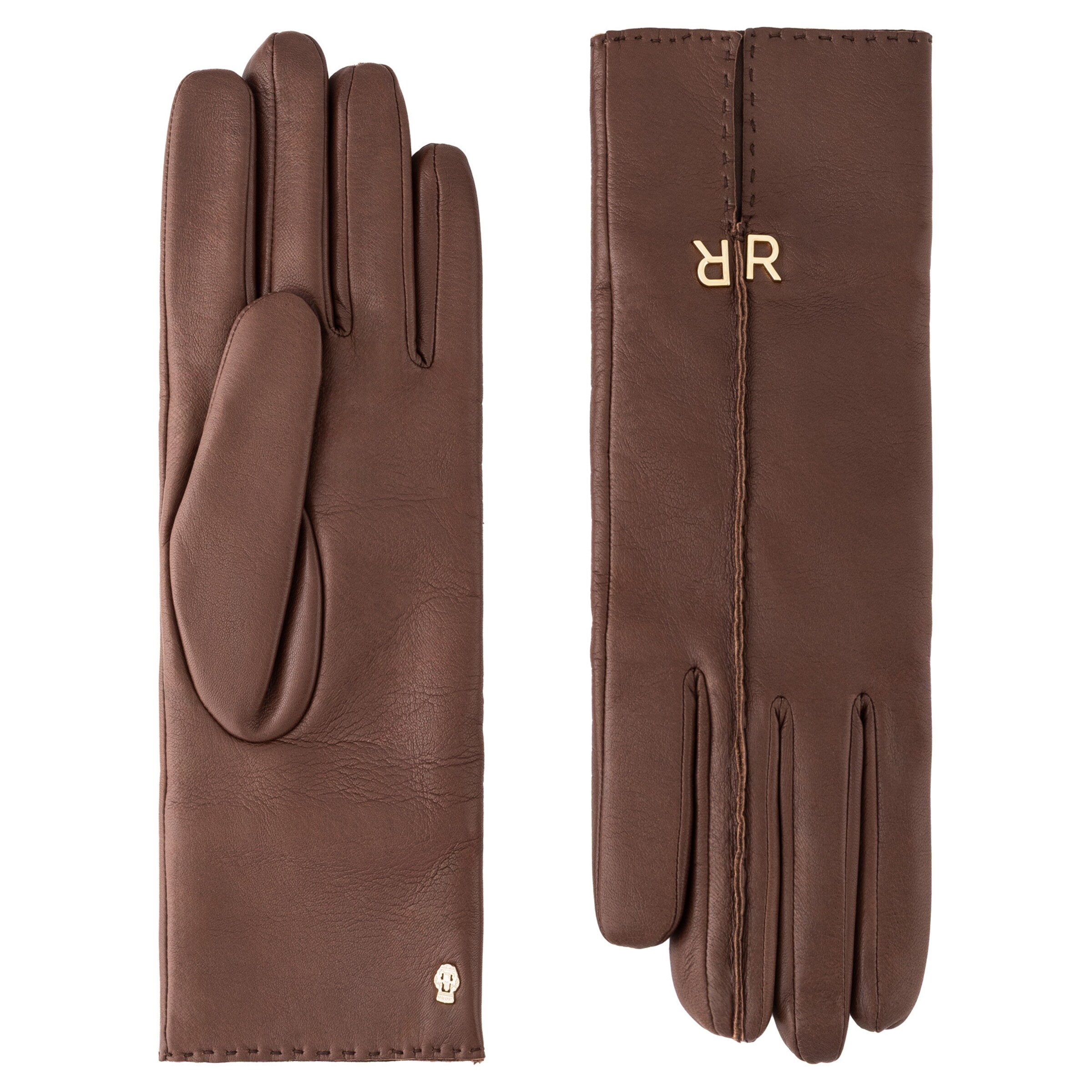 Roeckl Handschuhe 'Fontaine' in dunkelbraun, Produktansicht