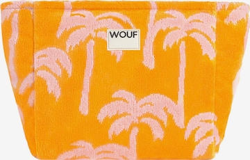 Wouf Kulturtasche in Orange: Vorderseite