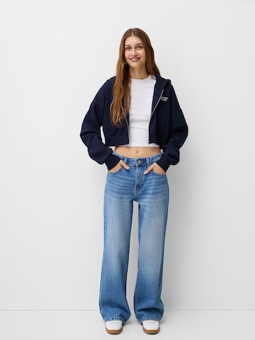 Giacca di felpa di Bershka in blu