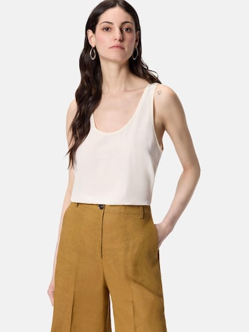 Haut 'PINKO CRAZY CANOTTIERA canotta' PINKO en blanc : devant