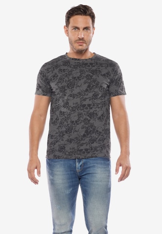 Le Temps Des Cerises T-Shirt in Grau: predná strana