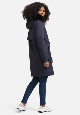 Cappotto invernale 'Kaltwetterretter' di NAVAHOO in blu