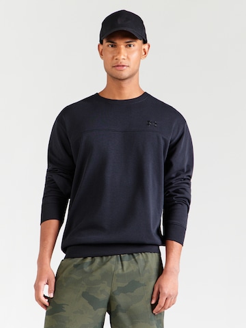 Hanorac sport 'Rival' de la UNDER ARMOUR pe negru: față