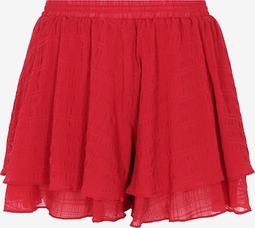 faina - Calças 'Festive' em vermelho: frente