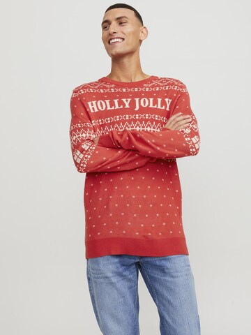 JACK & JONES Pullover i rød: forside