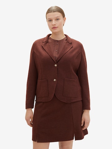 Tom Tailor Women + Blazer i brun