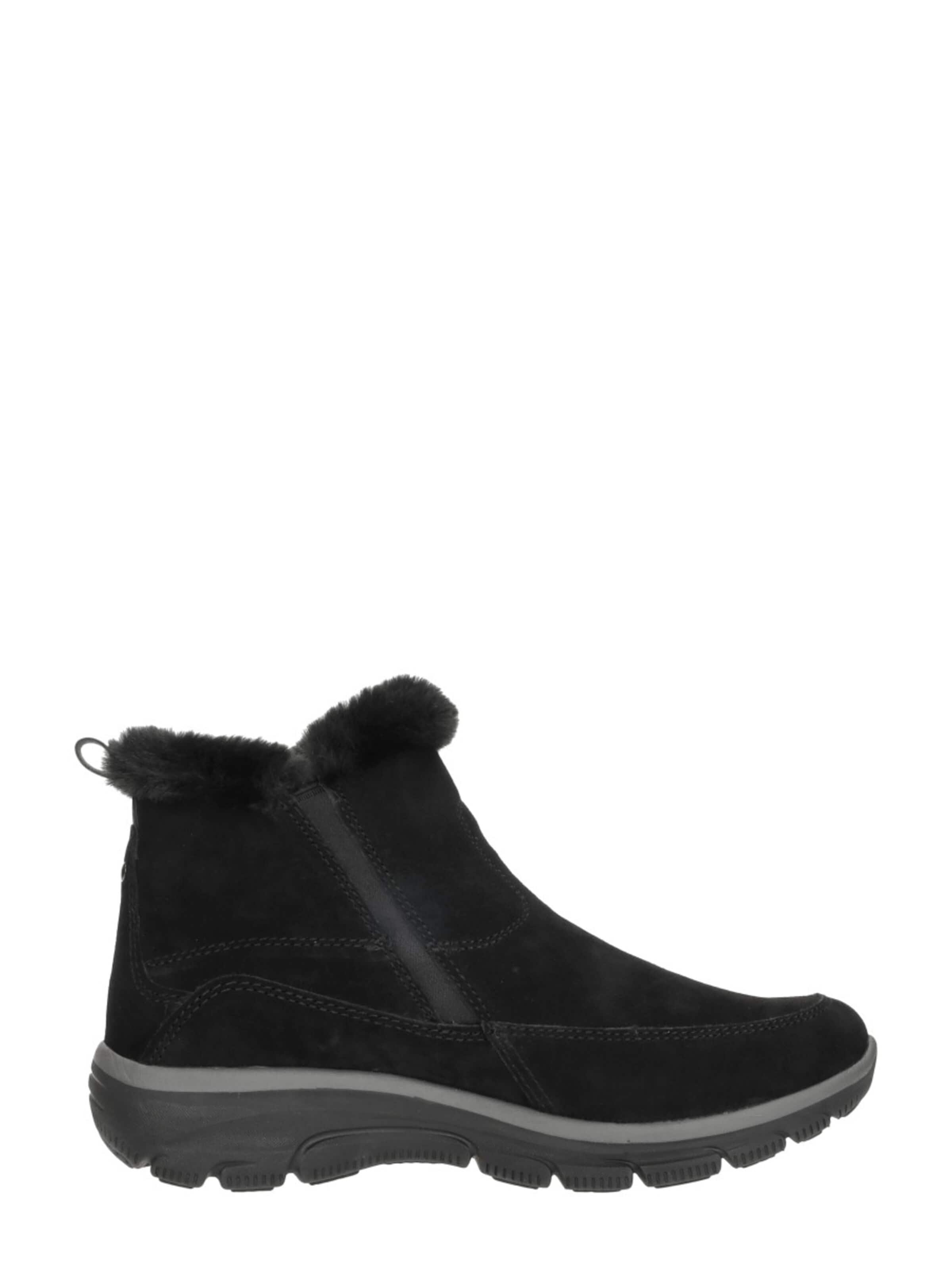 Boots 'Relaxed Fit: Easy Going - Cool Zip!' SKECHERS en noir