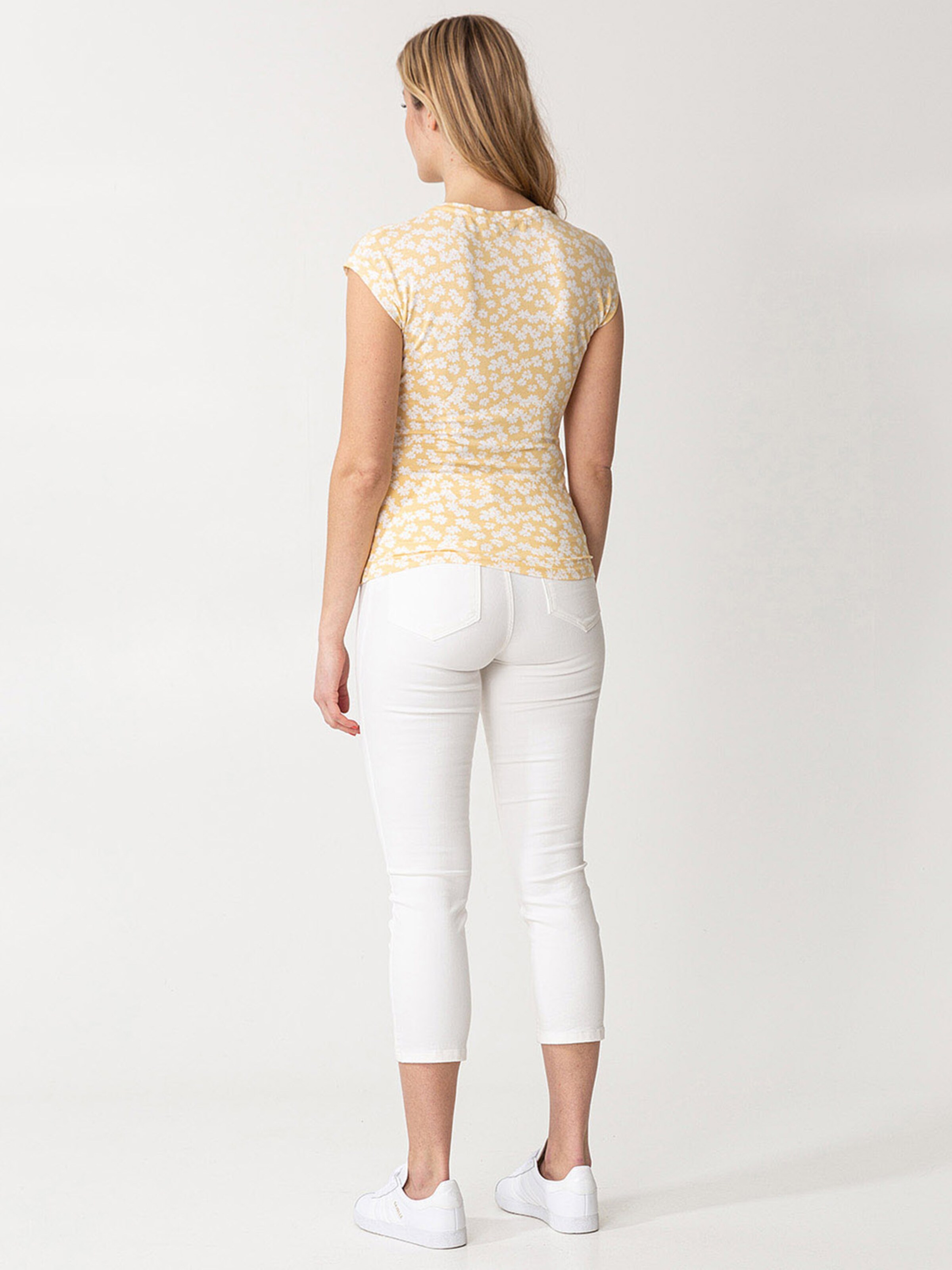 Frauen Shirts & Tops Indiska T-Shirt 'Tawny' in Gelb - WT06884 Frauen Shirts & Tops Indiska T-Shirt 'Tawny' in Gelb - WT06884
