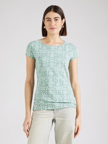 Ragwear Shirt 'MINTT IKAT' in Groen: voorkant