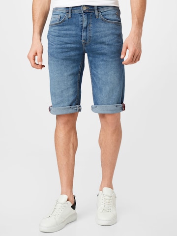 BLEND Regular Shorts in Blau: predná strana