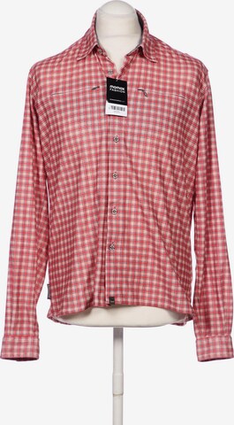 SALEWA Button Up Shirt in M-L in Red: front