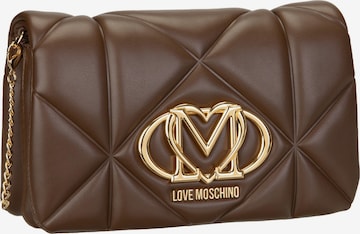 Love Moschino Document Bag 'Smart Daily' in Brown: front