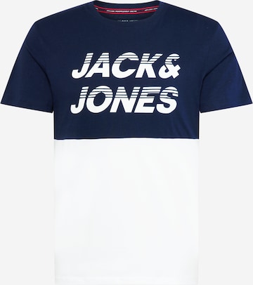 JACK & JONES T-shirt 'BREAK' i blå: framsida