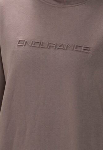 ENDURANCE Sportsweatshirt 'Colen' in Braun