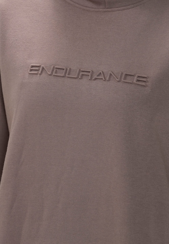 ENDURANCE Sportsweatshirt 'Colen' in Braun