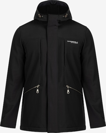 DreiMaster Maritim Funktionsjacke in Schwarz: predná strana