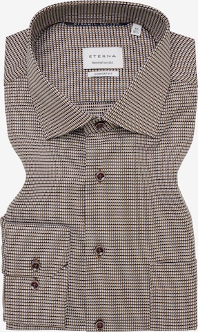 ETERNA Comfort fit Business shirt in Beige: front
