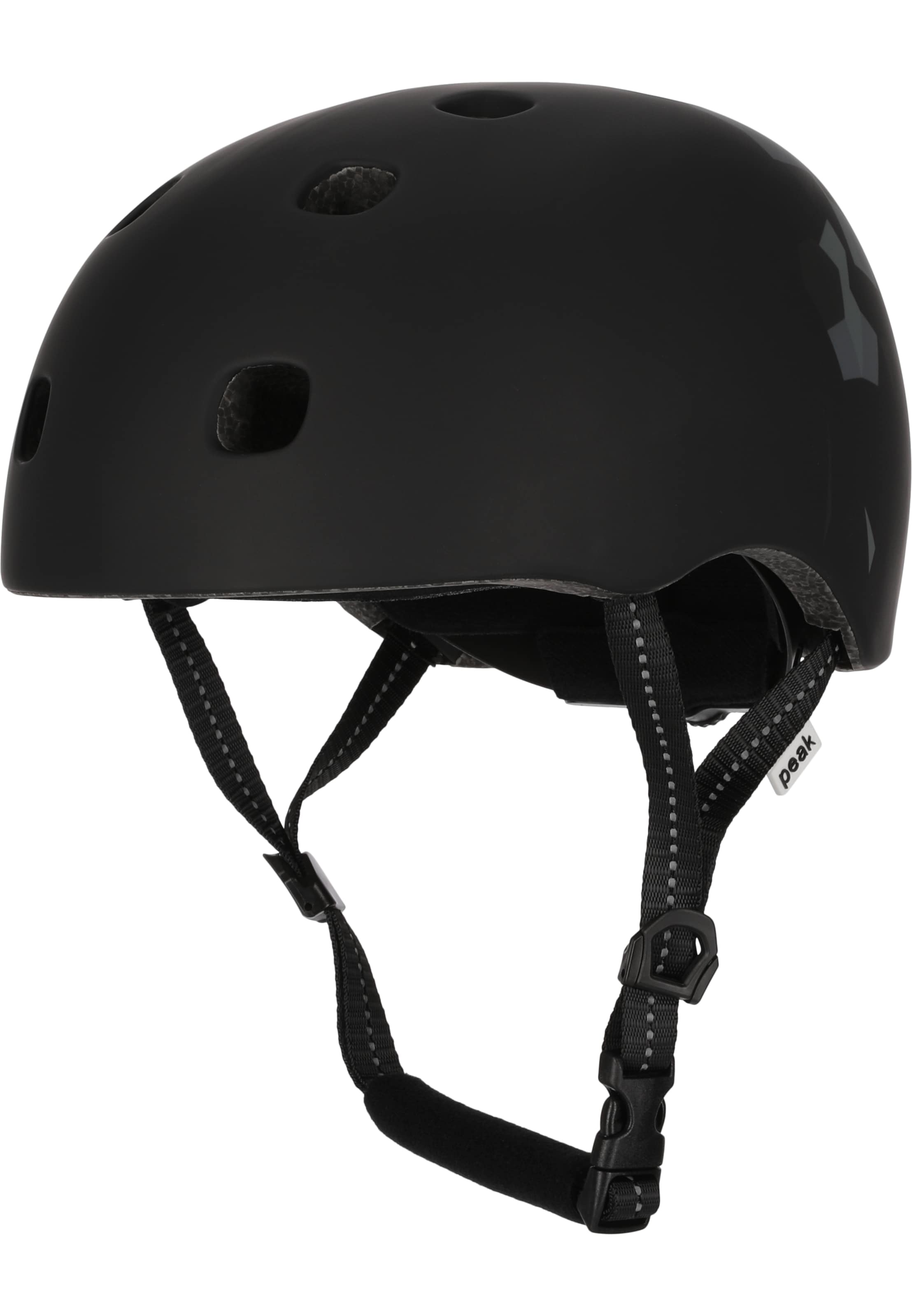 Crazy Safety Helmet 'Ramp' in Black: front