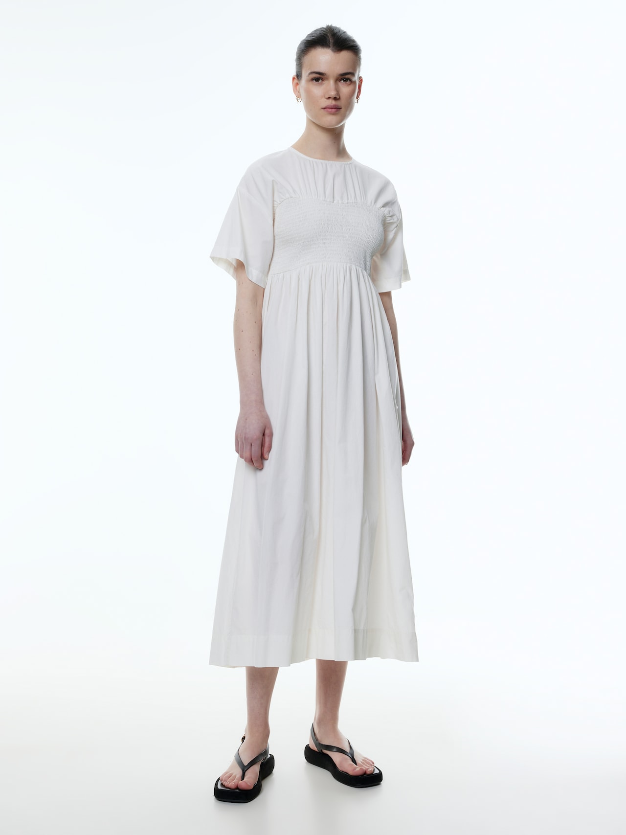 EDITED Vestido de verano crema