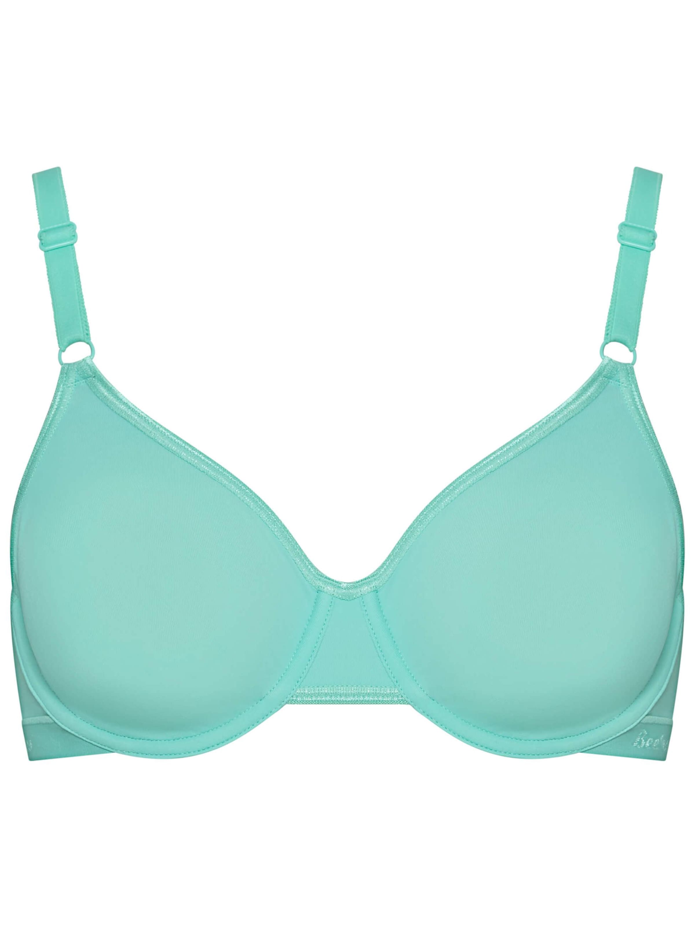 BeeDees T-shirt Bra 'Bügel-BH Microfun W' in Blue: front