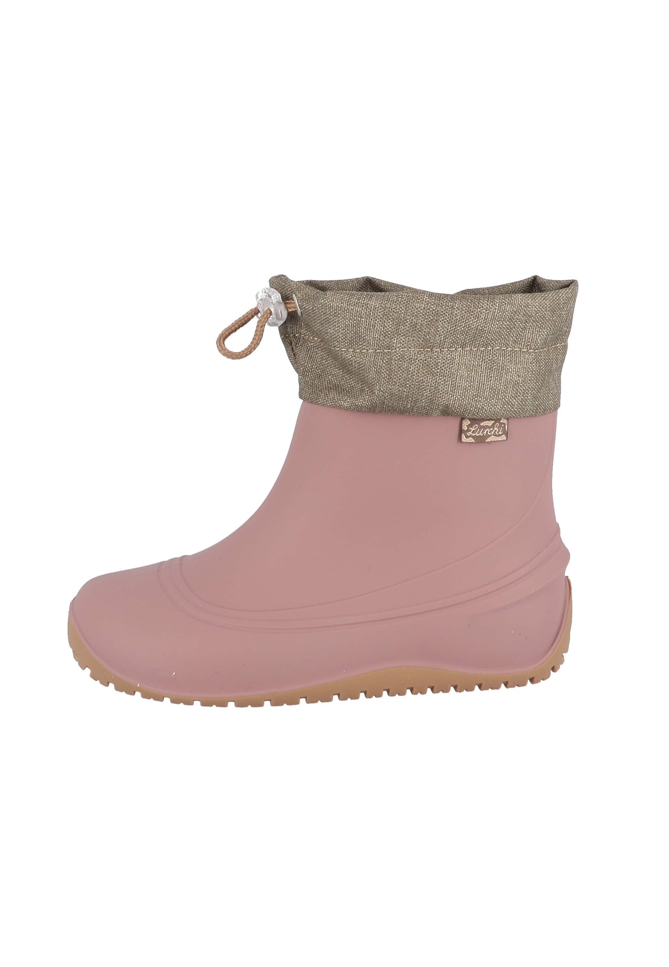 Bottes en caoutchouc 'Polar' LURCHI en rose : devant