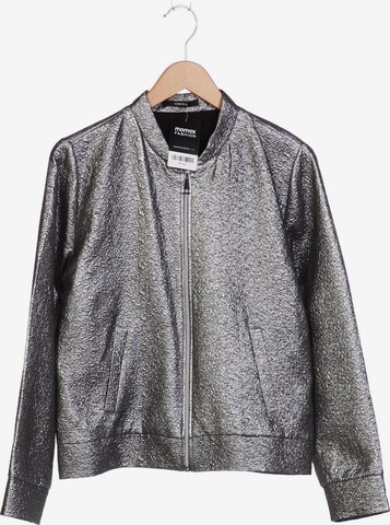 Someday Jacket & Coat in L in Silver: front