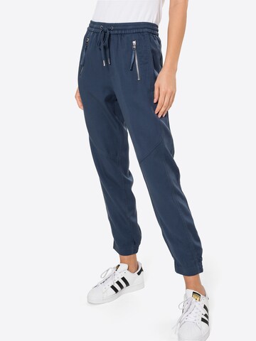 Effilé Pantalon s.Oliver en bleu : devant